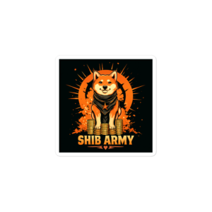Shib Army stickers