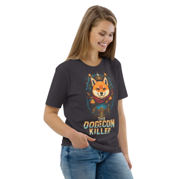 Shiba Inu "The Doge Killer" Unisex Organic Cotton Graphic T-Shirt - Image 38