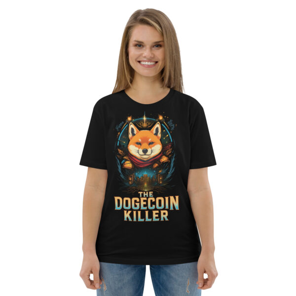 Shiba Inu "The Doge Killer" Unisex Organic Cotton Graphic T-Shirt