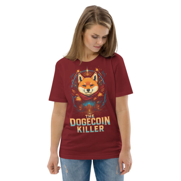 Shiba Inu "The Doge Killer" Unisex Organic Cotton Graphic T-Shirt - Image 26