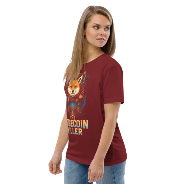 Shiba Inu "The Doge Killer" Unisex Organic Cotton Graphic T-Shirt - Image 29