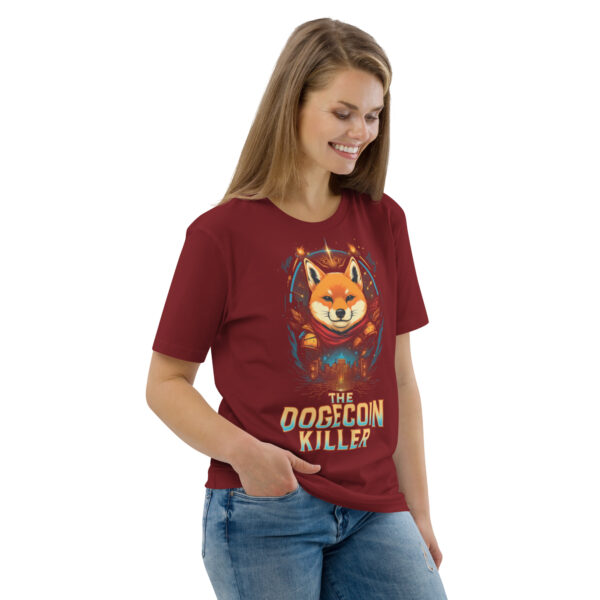 Shiba Inu "The Doge Killer" Unisex Organic Cotton Graphic T-Shirt - Image 30