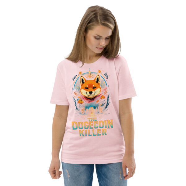 Shiba Inu "The Doge Killer" Unisex Organic Cotton Graphic T-Shirt - Image 98