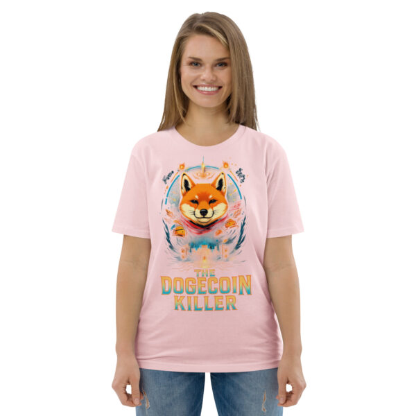 Shiba Inu "The Doge Killer" Unisex Organic Cotton Graphic T-Shirt - Image 97