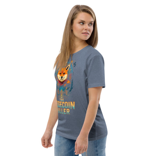 Shiba Inu "The Doge Killer" Unisex Organic Cotton Graphic T-Shirt - Image 69