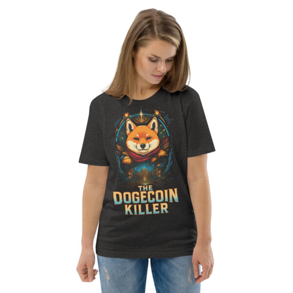 Shiba Inu "The Doge Killer" Unisex Organic Cotton Graphic T-Shirt - Image 18