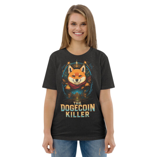 Shiba Inu "The Doge Killer" Unisex Organic Cotton Graphic T-Shirt - Image 17