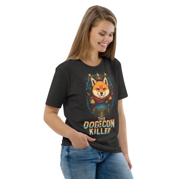 Shiba Inu "The Doge Killer" Unisex Organic Cotton Graphic T-Shirt - Image 22