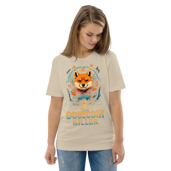 Shiba Inu "The Doge Killer" Unisex Organic Cotton Graphic T-Shirt - Image 82