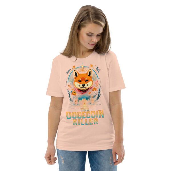 Shiba Inu "The Doge Killer" Unisex Organic Cotton Graphic T-Shirt - Image 90