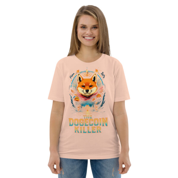 Shiba Inu "The Doge Killer" Unisex Organic Cotton Graphic T-Shirt - Image 89