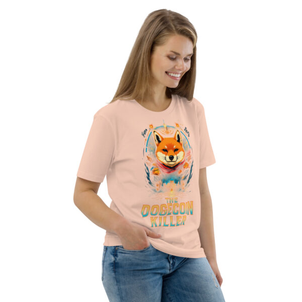 Shiba Inu "The Doge Killer" Unisex Organic Cotton Graphic T-Shirt - Image 94