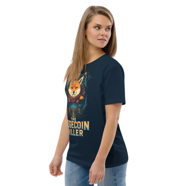 Shiba Inu "The Doge Killer" Unisex Organic Cotton Graphic T-Shirt - Image 13