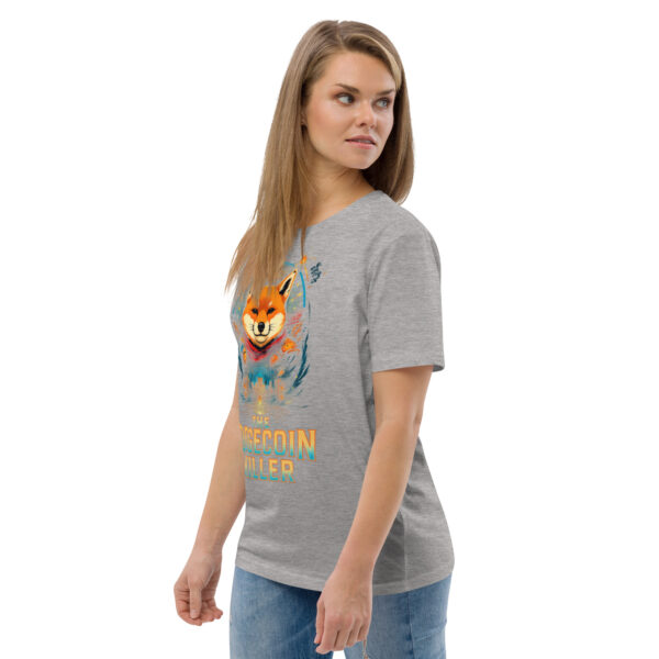Shiba Inu "The Doge Killer" Unisex Organic Cotton Graphic T-Shirt - Image 77