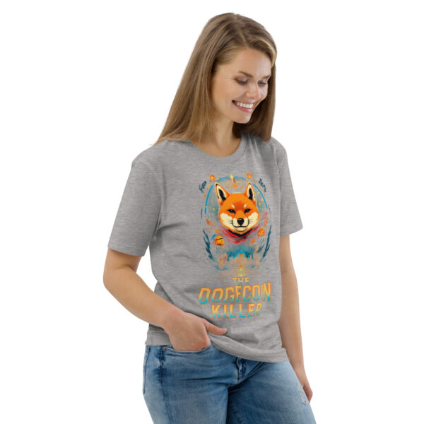 Shiba Inu "The Doge Killer" Unisex Organic Cotton Graphic T-Shirt - Image 78
