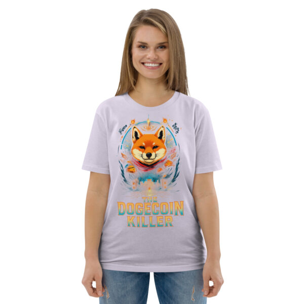 Shiba Inu "The Doge Killer" Unisex Organic Cotton Graphic T-Shirt - Image 105