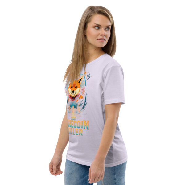 Shiba Inu "The Doge Killer" Unisex Organic Cotton Graphic T-Shirt - Image 109