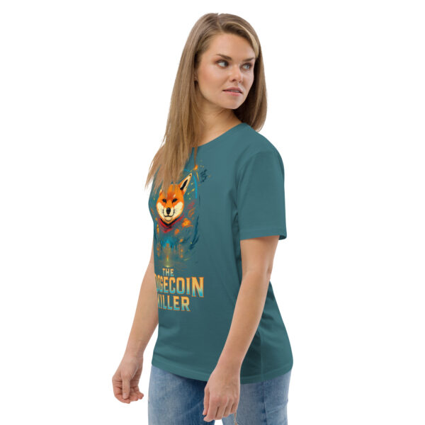 Shiba Inu "The Doge Killer" Unisex Organic Cotton Graphic T-Shirt - Image 53