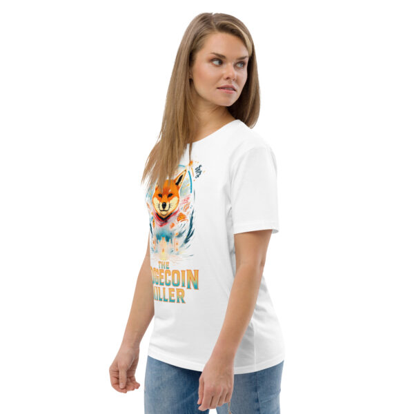 Shiba Inu "The Doge Killer" Unisex Organic Cotton Graphic T-Shirt - Image 117